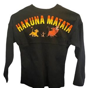 Kids size small Walt Disney world lion king spirit jersey
